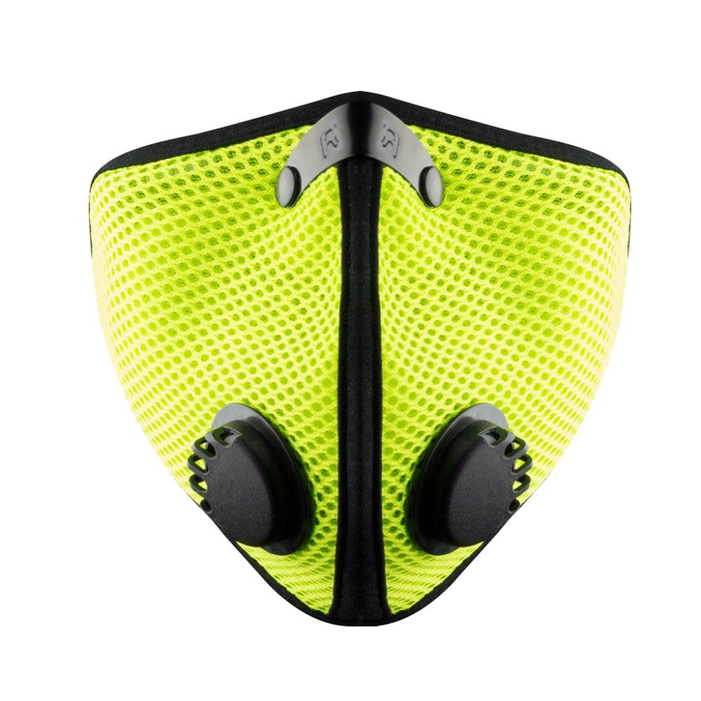 RZ Mask M2 Air Filtration Mask Reusable Nylon Safety Green Medium