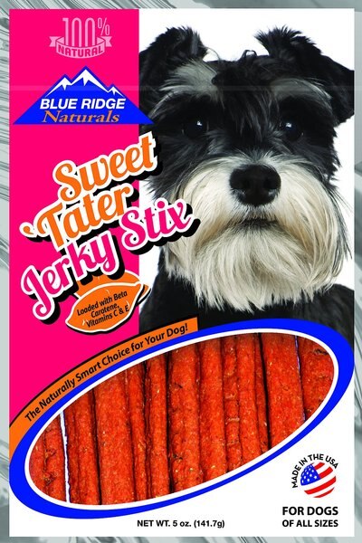 Blue Ridge Naturals Sweet Tater Jerky Stixs Dog Treats