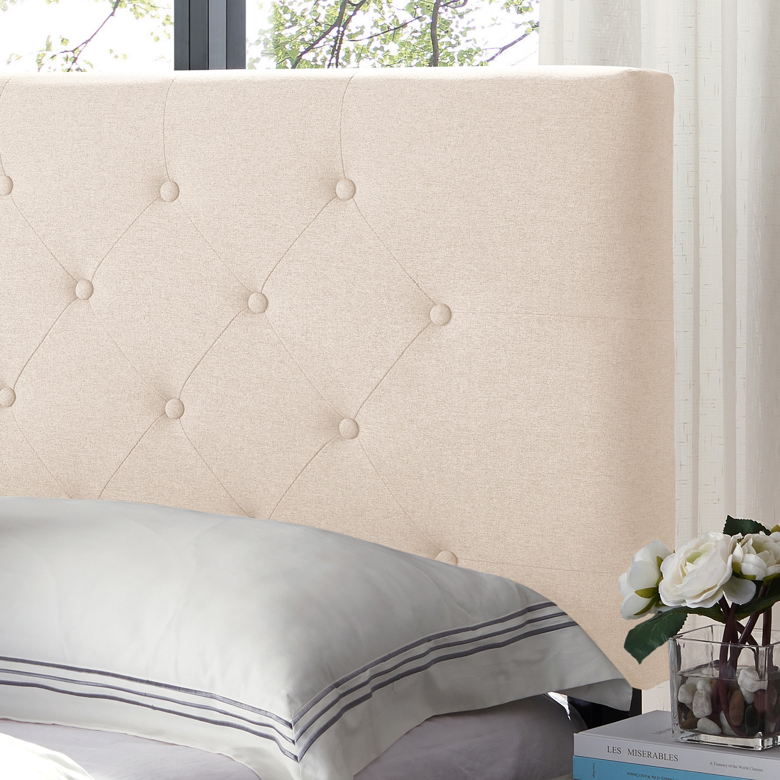 Agnes Contemporary Upholstered Headboard