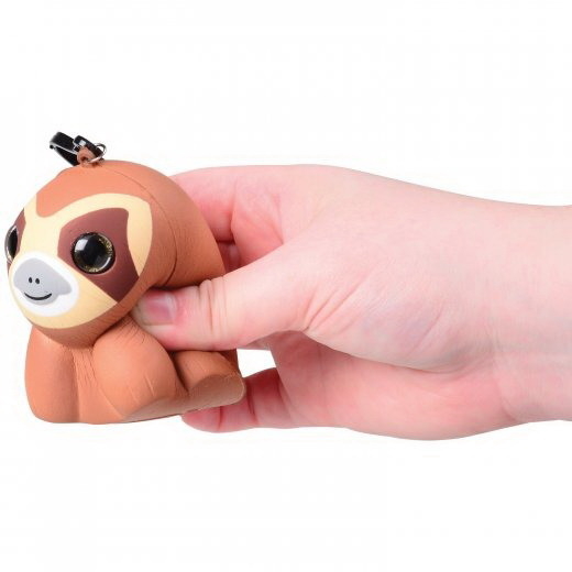 U.S. Toy 4641 Squishy Sloth w/ Glitter Eyes