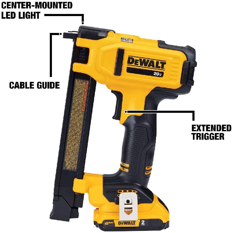 DCN701B DW 20V Max Cordless Cable Stapler