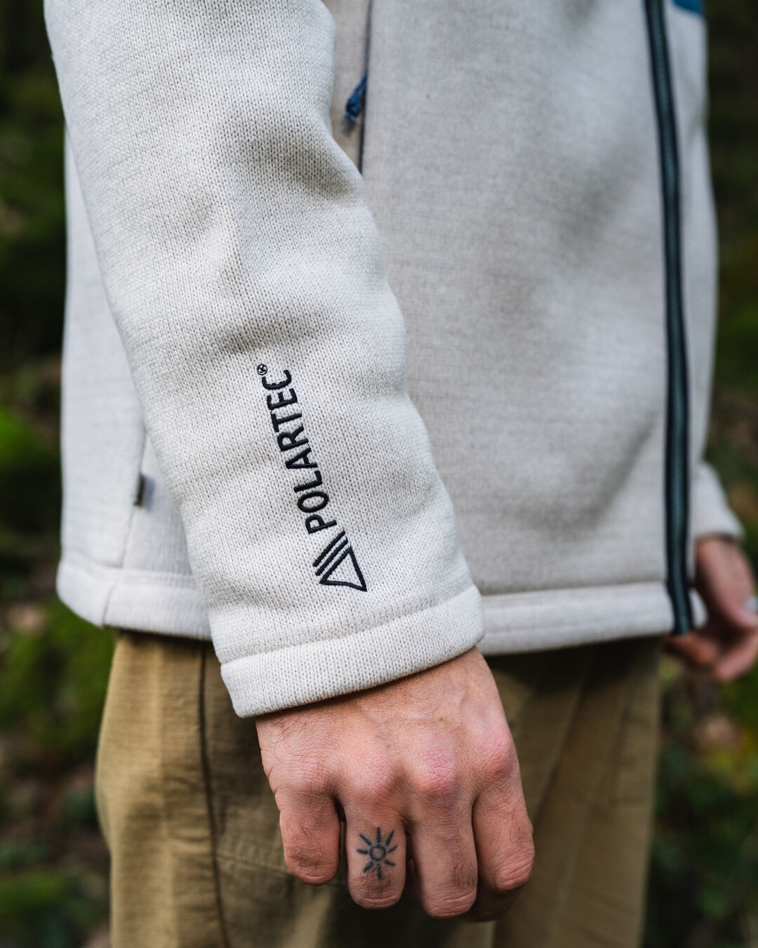 Incline Recycled Polartec® Fleece - Vintage White