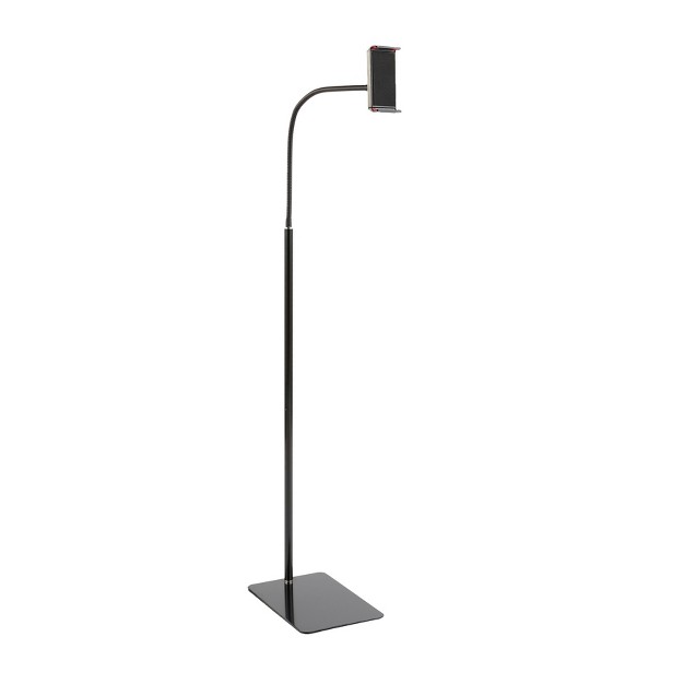 The Lakeside Collection Gooseneck Phone Stand Adjustable Electronic Holder For Flexible Height Use