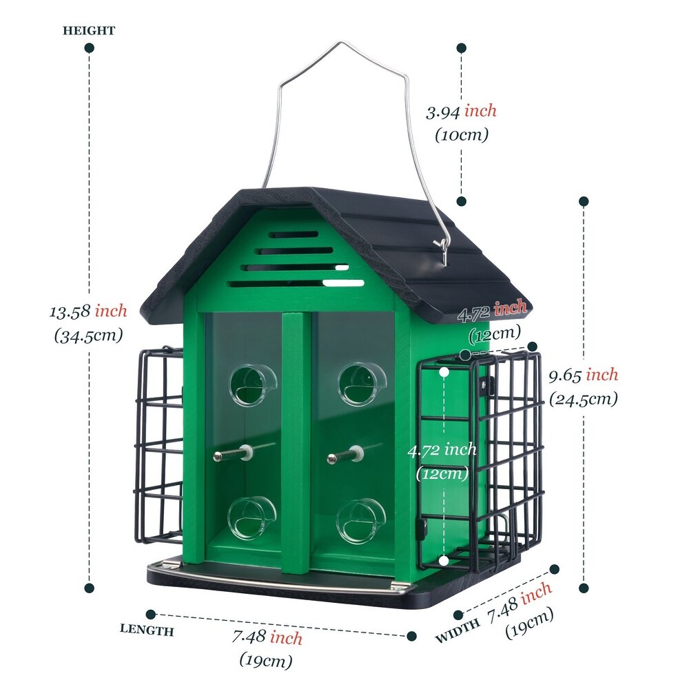 Bird Feeder for Outside  Hanging Wild Birdfeeder