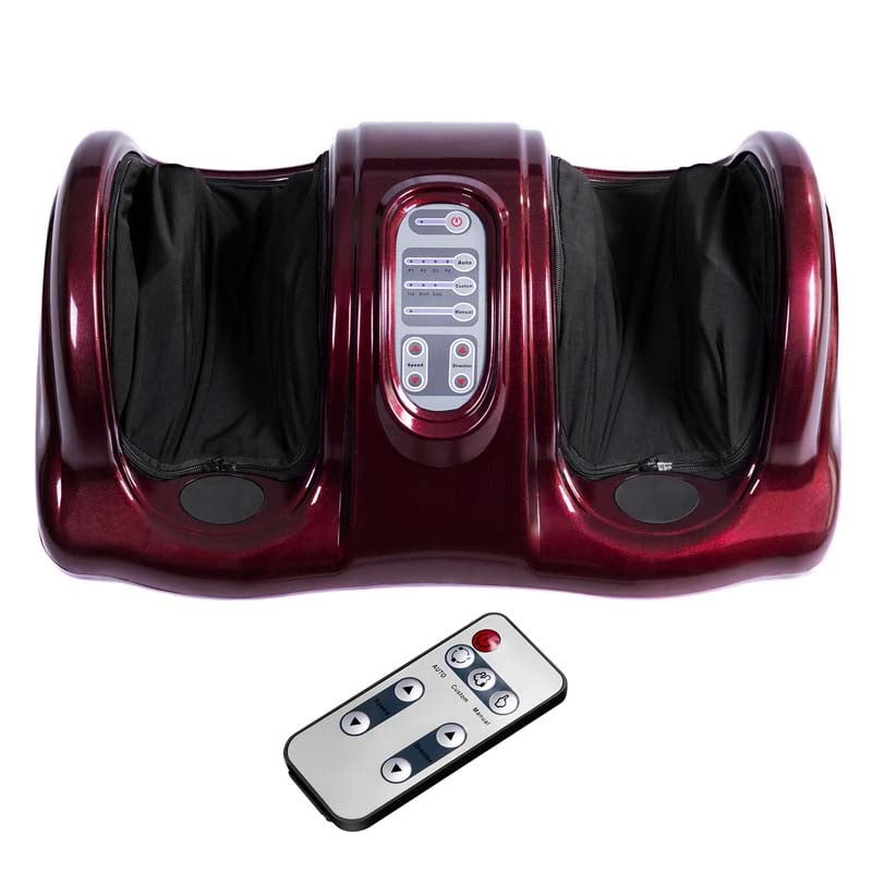 Electric Shiatsu Foot Massager with High-Intensity Rollers, Machine Massage for Feet Leg Calf Ankle, Nerve Pain Therapy