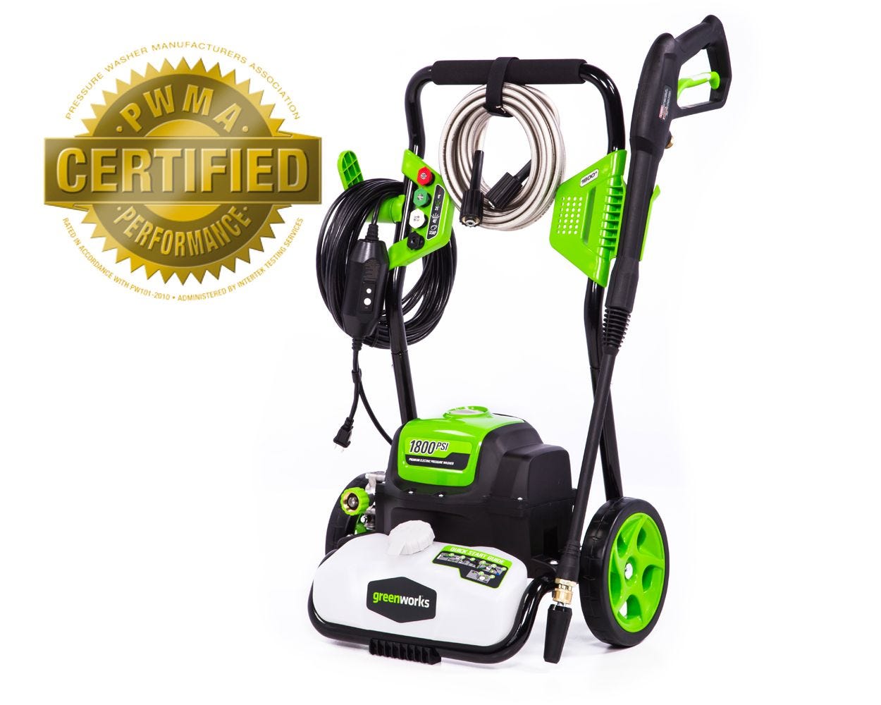 1800-PSI Pressure Washer (5101402) | Greenworks Tools