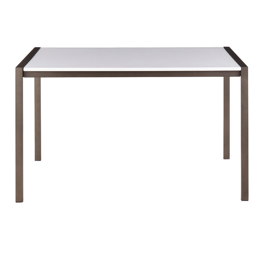 Carbon Loft Yadriel Industrial Antique Dining Table