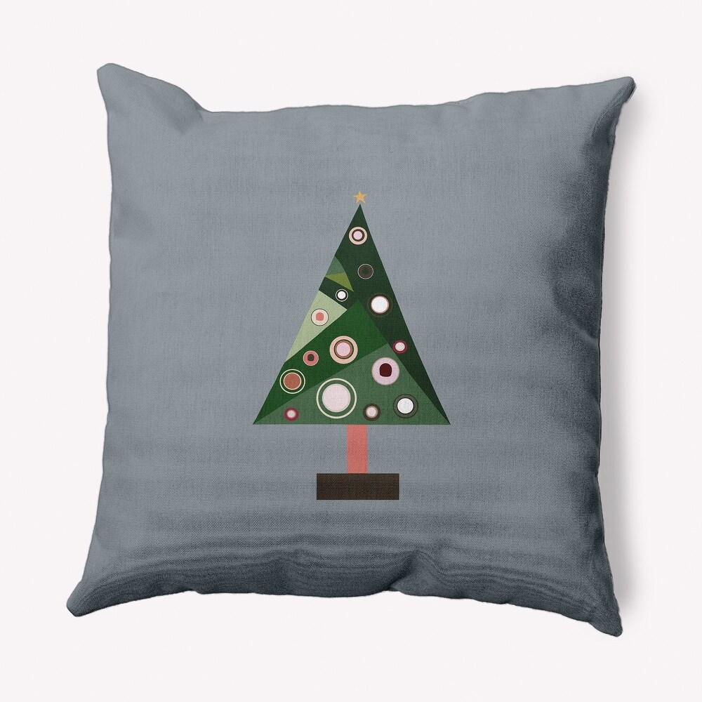 Crazy Christmas Outdoor Throw Pillow