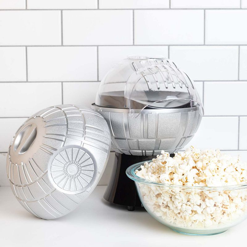 Uncanny Brands Star Wars Death Star Popcorn Maker - Hot Air Style with Removable Bowl