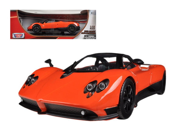 Motormax Pagani Zonda F Black 1/18 Diecast Car Mod...