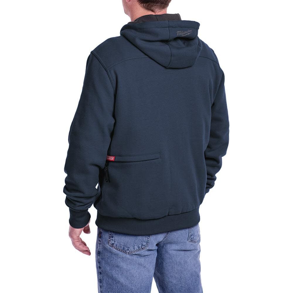 MW M12 Heated Hoodie 2X (Navy Blue) 302BL-202X from MW