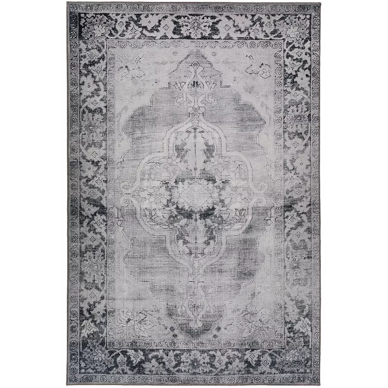 Addison Kensington Sky Persian Non-skid Area Rug