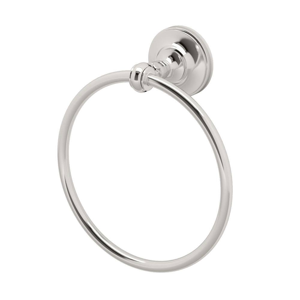 Gatco Tavern Towel Ring in Polished Nickel 4122