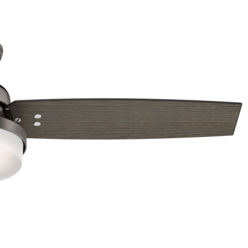 Hunter Sentinel 52 in. Brushed Slate LED Indoor Ceiling Fan