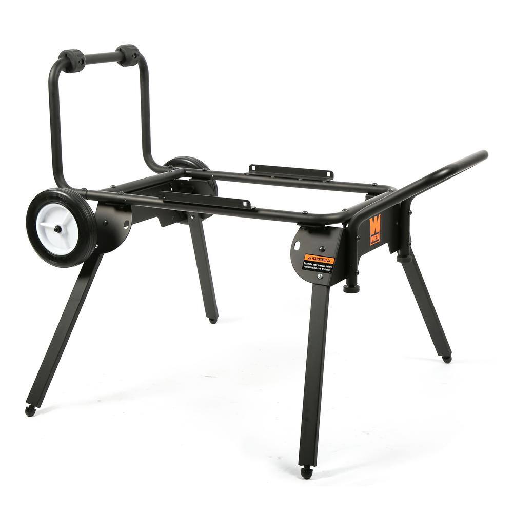 WEN 31 in. x 41 in. Rolling Mobile Table Saw Stand for 10 in. Industrial Benchtop Jobsite Table Saws TT1088