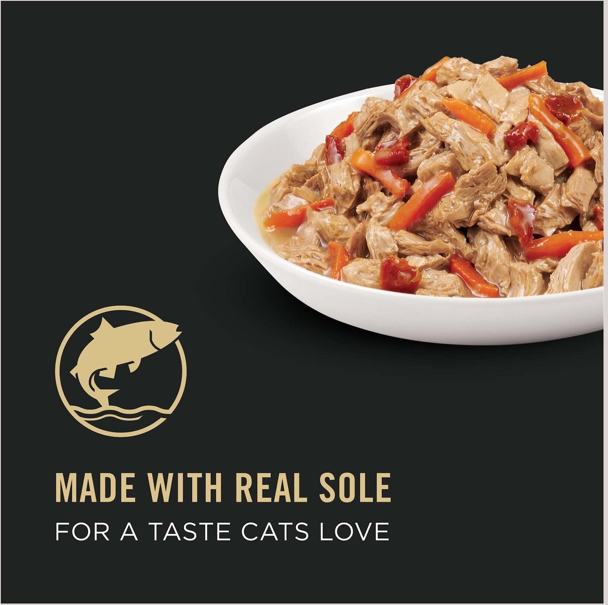 Purina Pro Plan Adult Sole and Vegetable Entree in Sauce Canned Cat Food