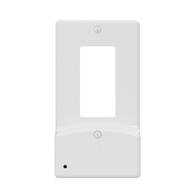 WALLPLATE USB NL WHT 1R