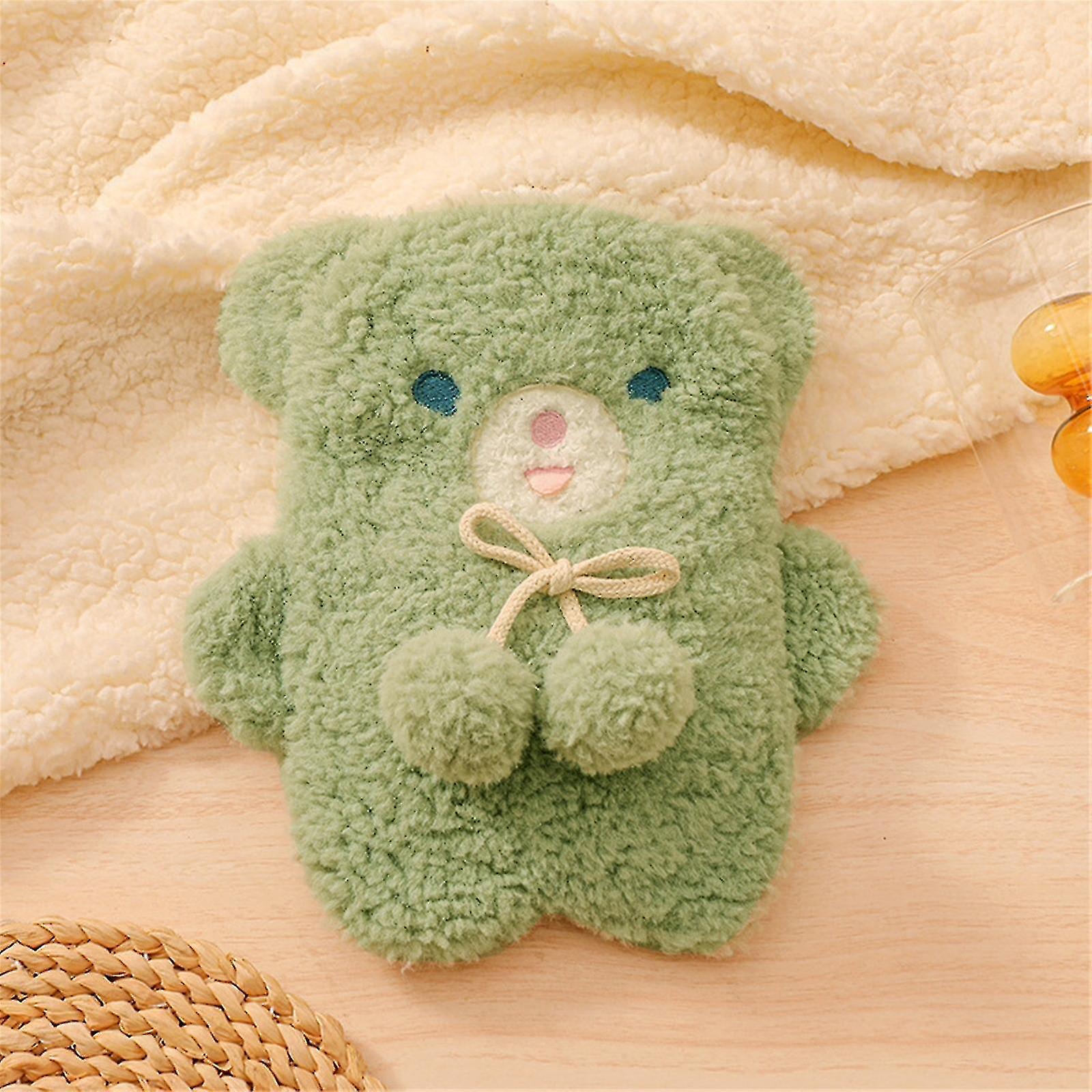 Flushing Hot Water Bag Autumn And Winter Warm Filling Water Filling Warm Water Bag Plush Cloth Cover Warm Hand Treasure