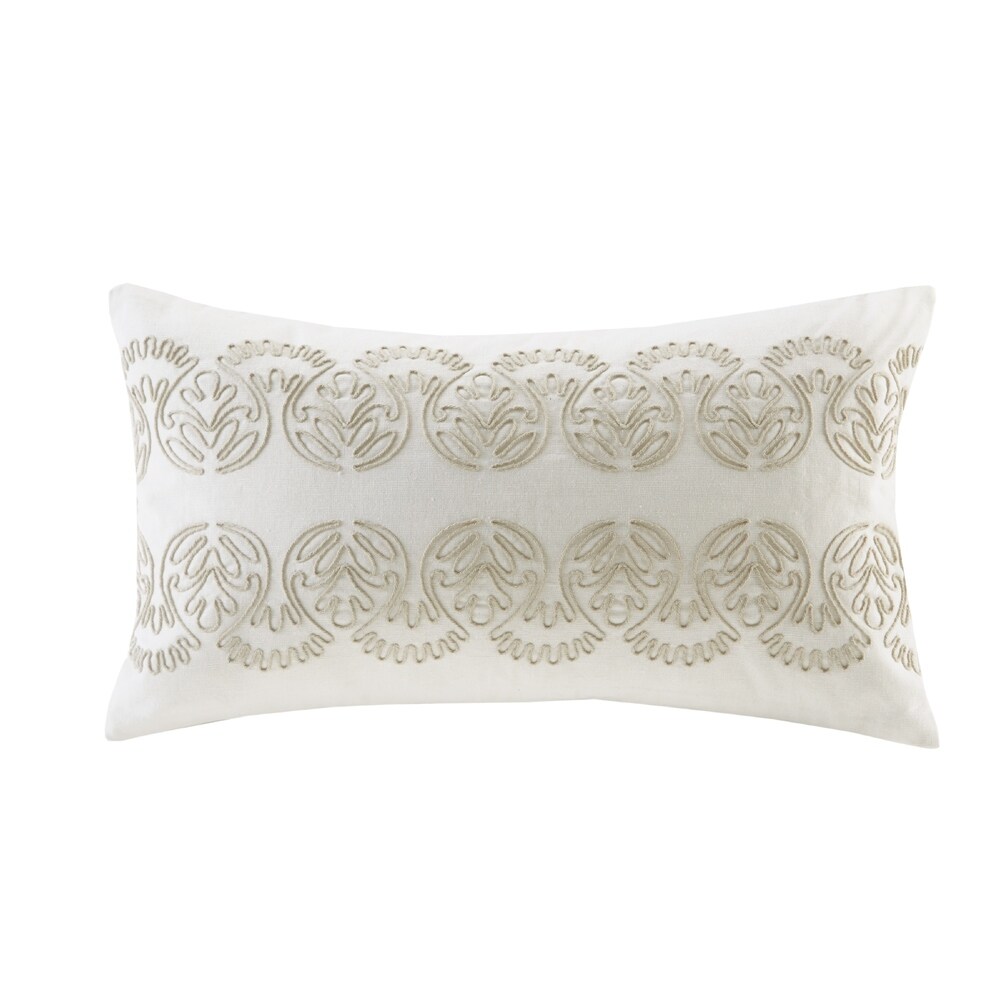 Harbor House Suzanna White Oblong Pillow