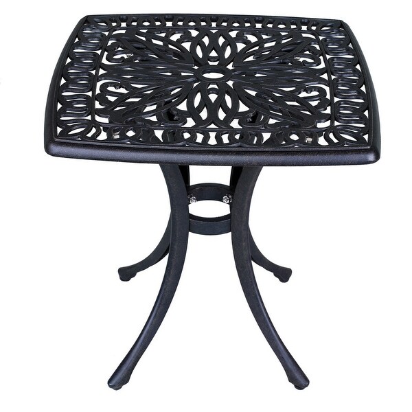 Havenside Home Saybrook Cast Aluminum End Table