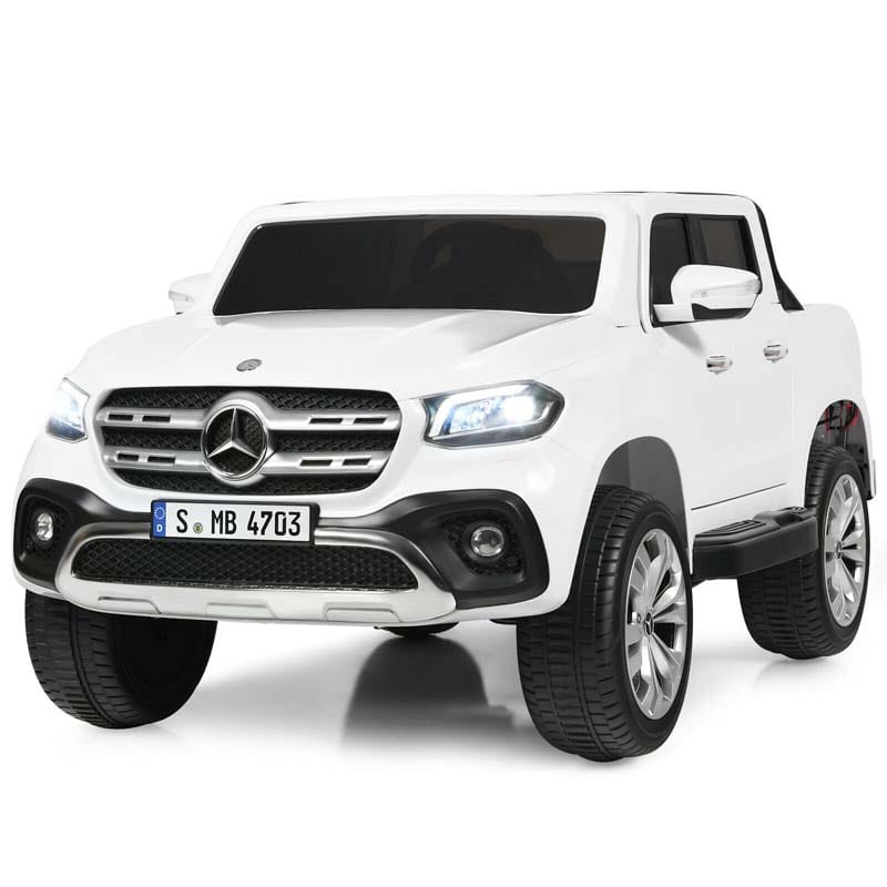 Licensed Mercedes Benz X Class Kids Ride-on Car 12V Battery Powered Vehicle Riding Toy Car with Trunk