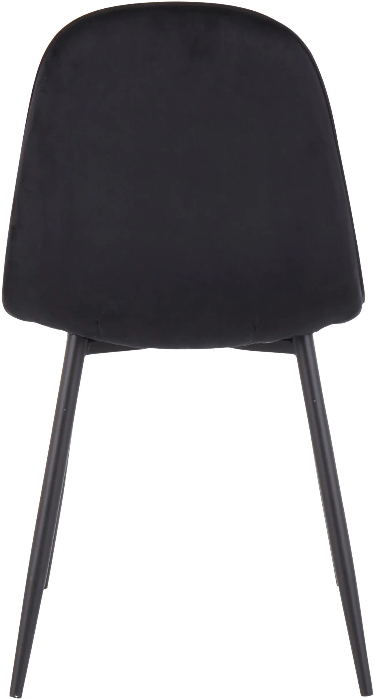 Contemporary Black Dining Room Chair (Set of 2) - Pebble