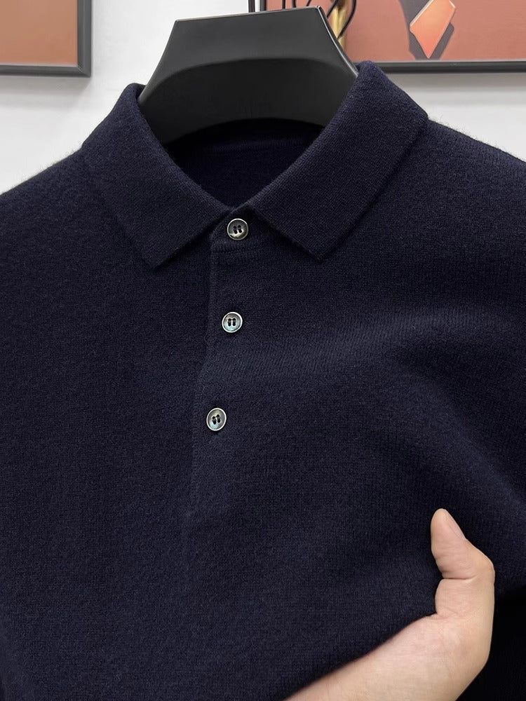 2025 Men's business casual high-end cashmere sweater