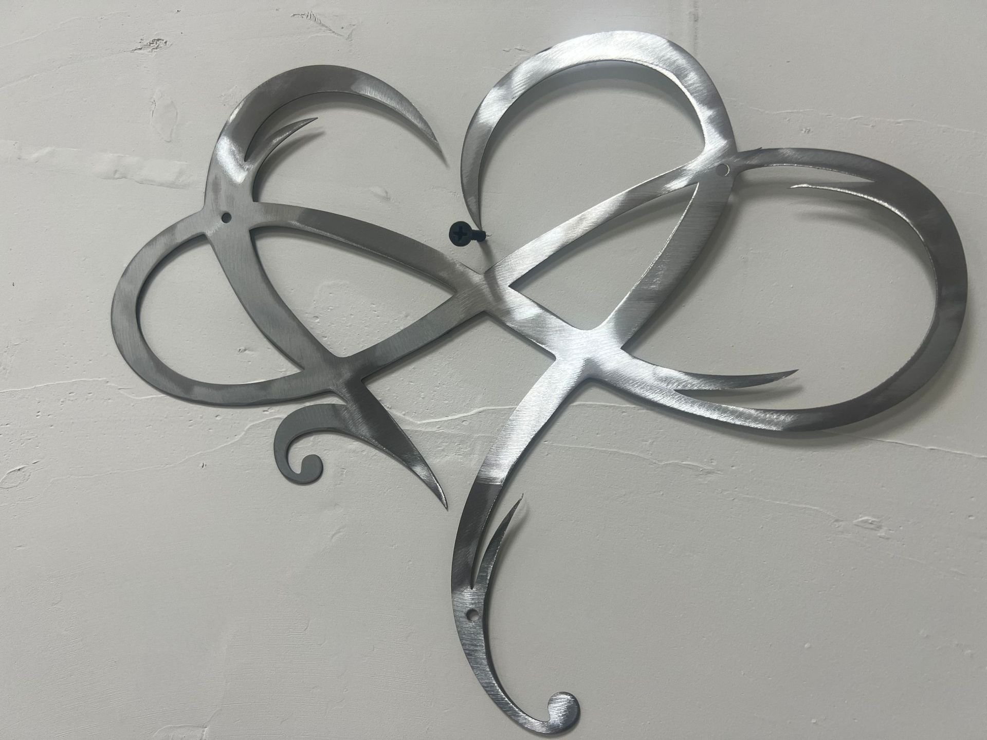 🔥SUMMER HOT SALE - 49% OFF🔥Infinity heart - Steel wall decor Metal Wall art-Buy 2 free shipping🔥