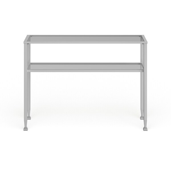 SEI Furniture Price Metal/ Glass Console Table