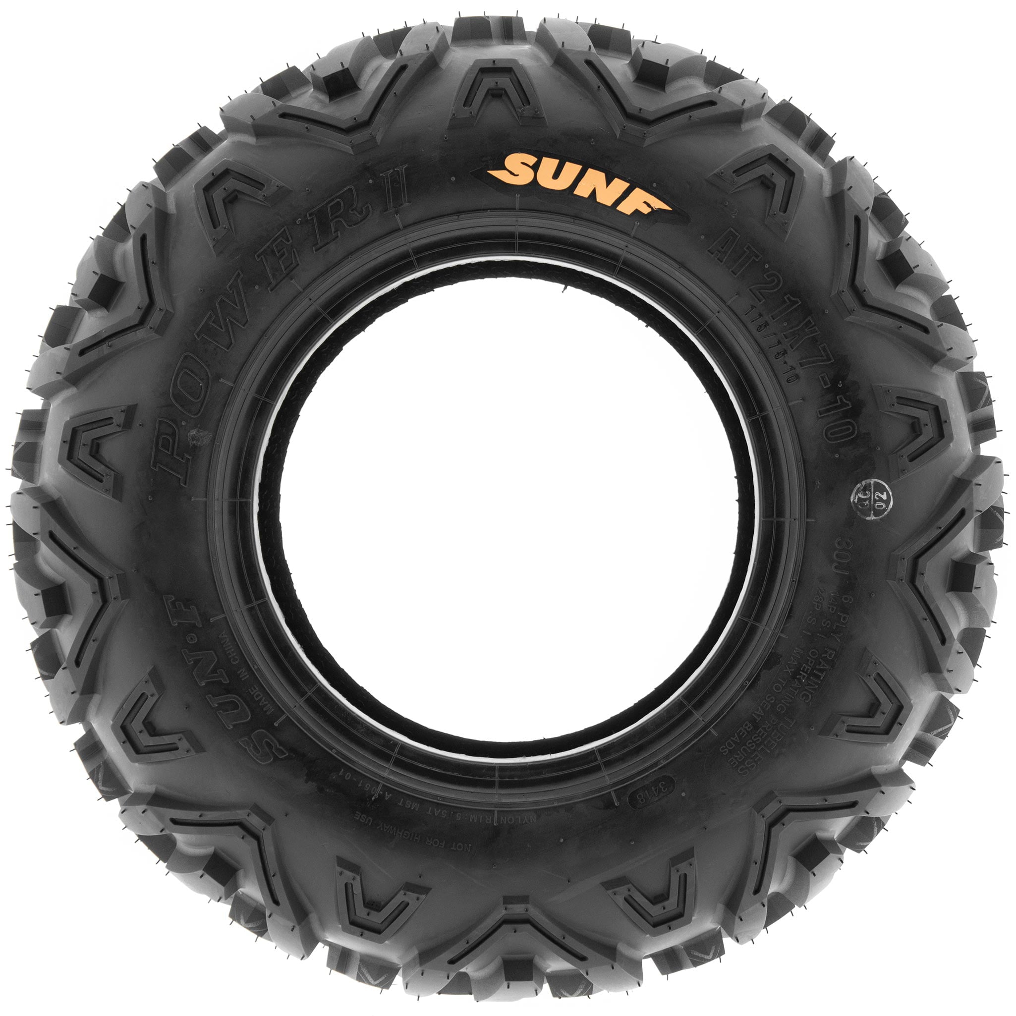 SunF 22x7-11 22x7x11 ATV UTV All Terrain AT Tire 6 PR A051 (Single)