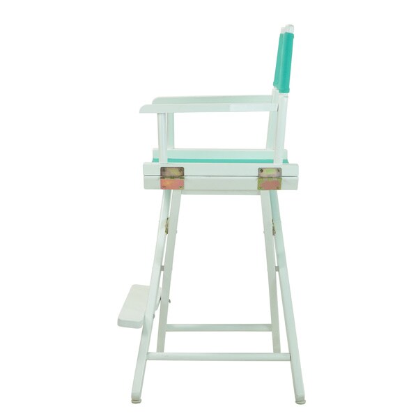 White Frame 24-inch Director's Chair