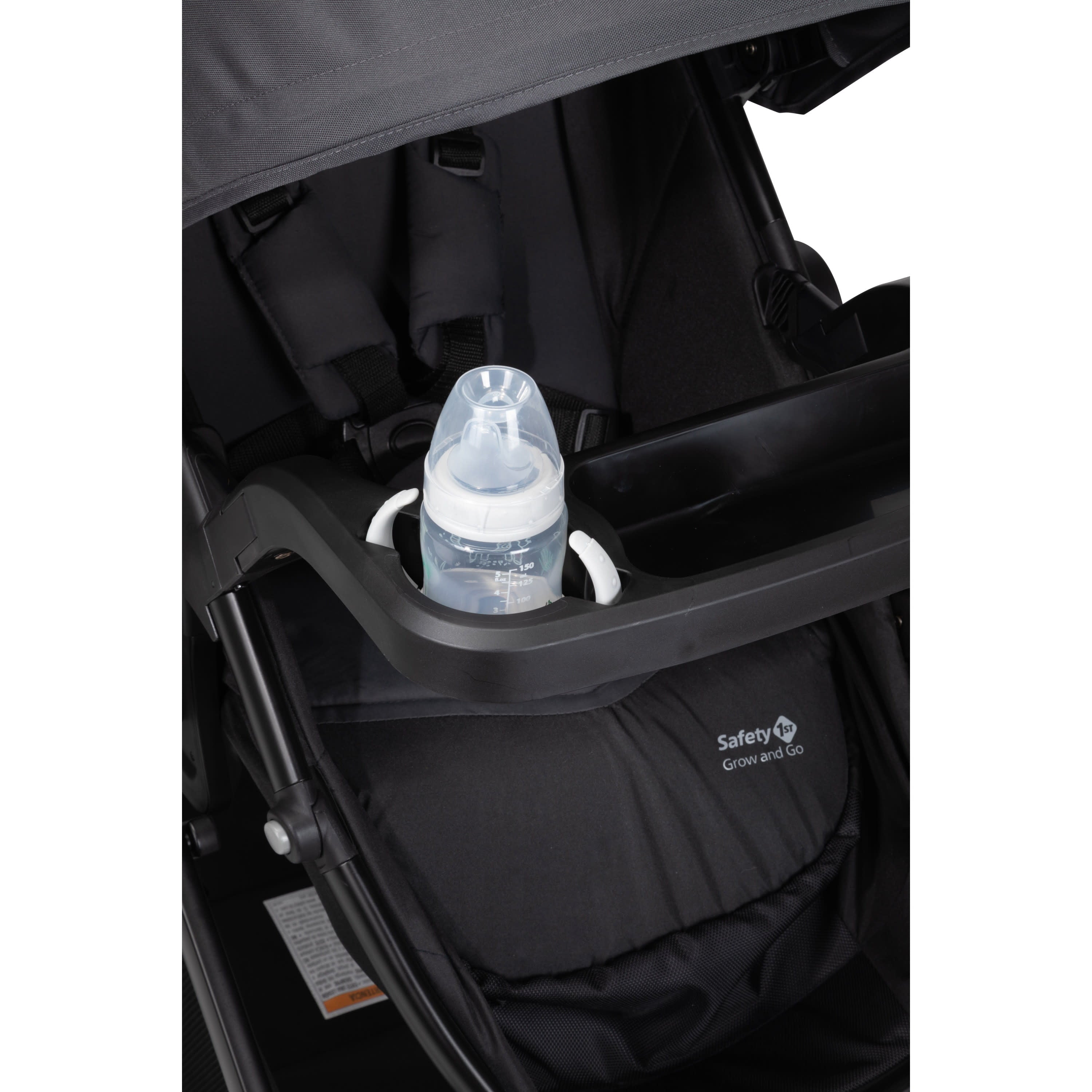 Safety 1ˢᵗ Grow and Go Sprint 8-in-1 Modular Travel System, Alloy