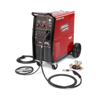 Lincoln Electric 256 Amp Power MIG 256 MIG Wire Feed Welder with Magnum Pro 250L Gun 230-Volt K3068-1