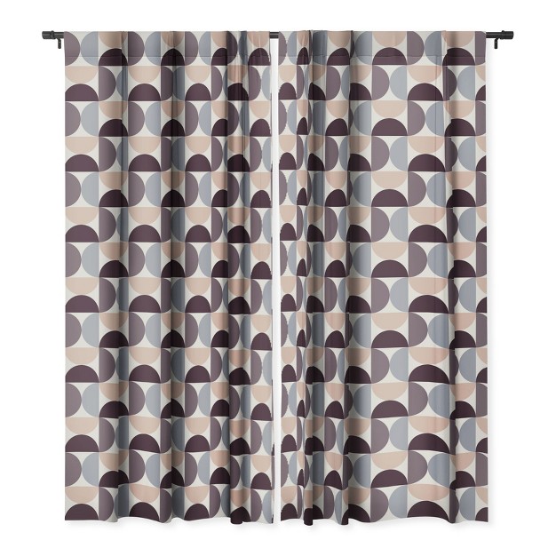 1pc Blackout Window Curtain Panel Deny Designs