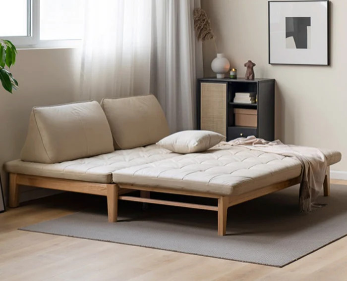 Oak solid wood Sleeper sofa 3 colors   Transitional   Sleeper Sofas   by GVAwood  Houzz