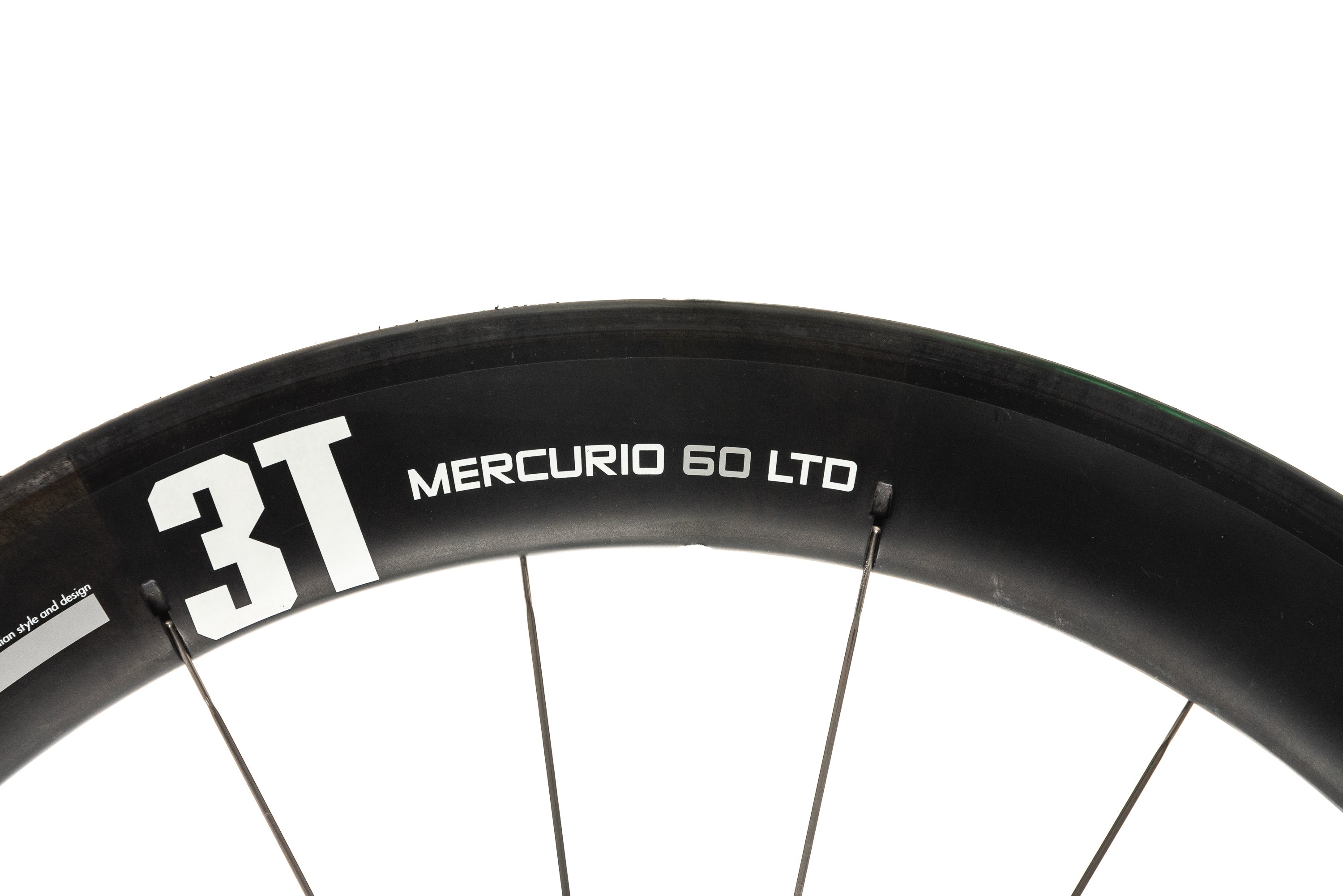 3T Mercurio 60 LTD Carbon Tubular 700c Wheelset