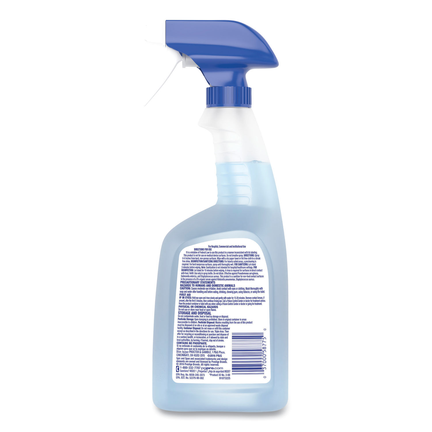 Disinfecting All-Purpose Spray and Glass Cleaner by Spic and Spanandreg; PGC75353