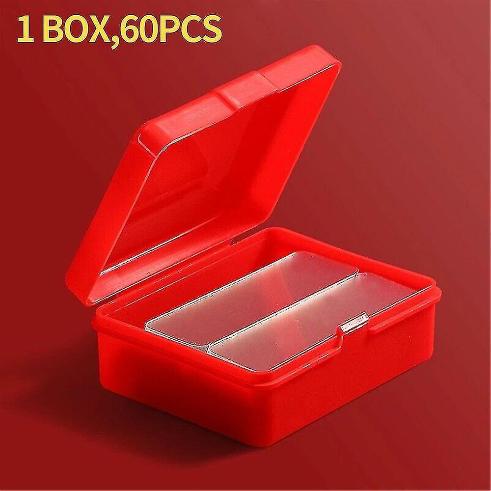 60pcs Reusable Multifunctional Double Sided Adhesive Clear Tape Sticky Transparent Tape High-quality