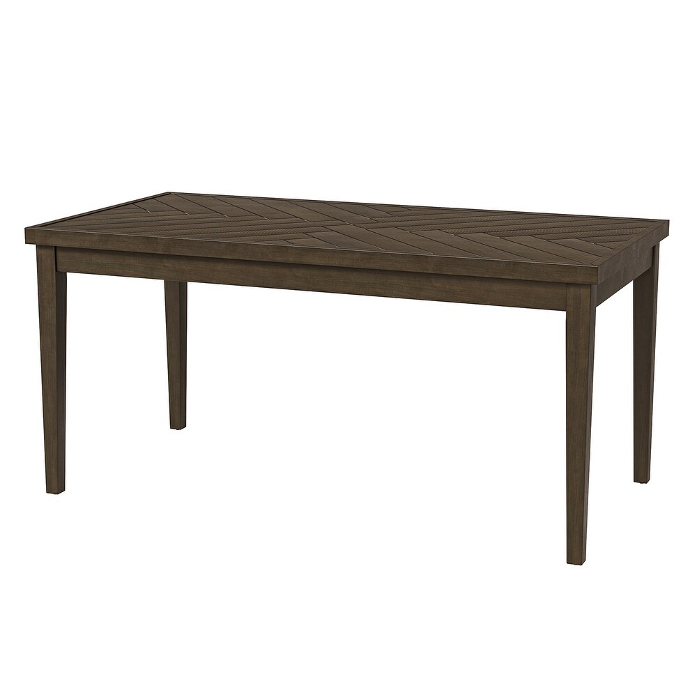 Frida Traditional Solid Wood Dining Table by HULALA HOME   N/A