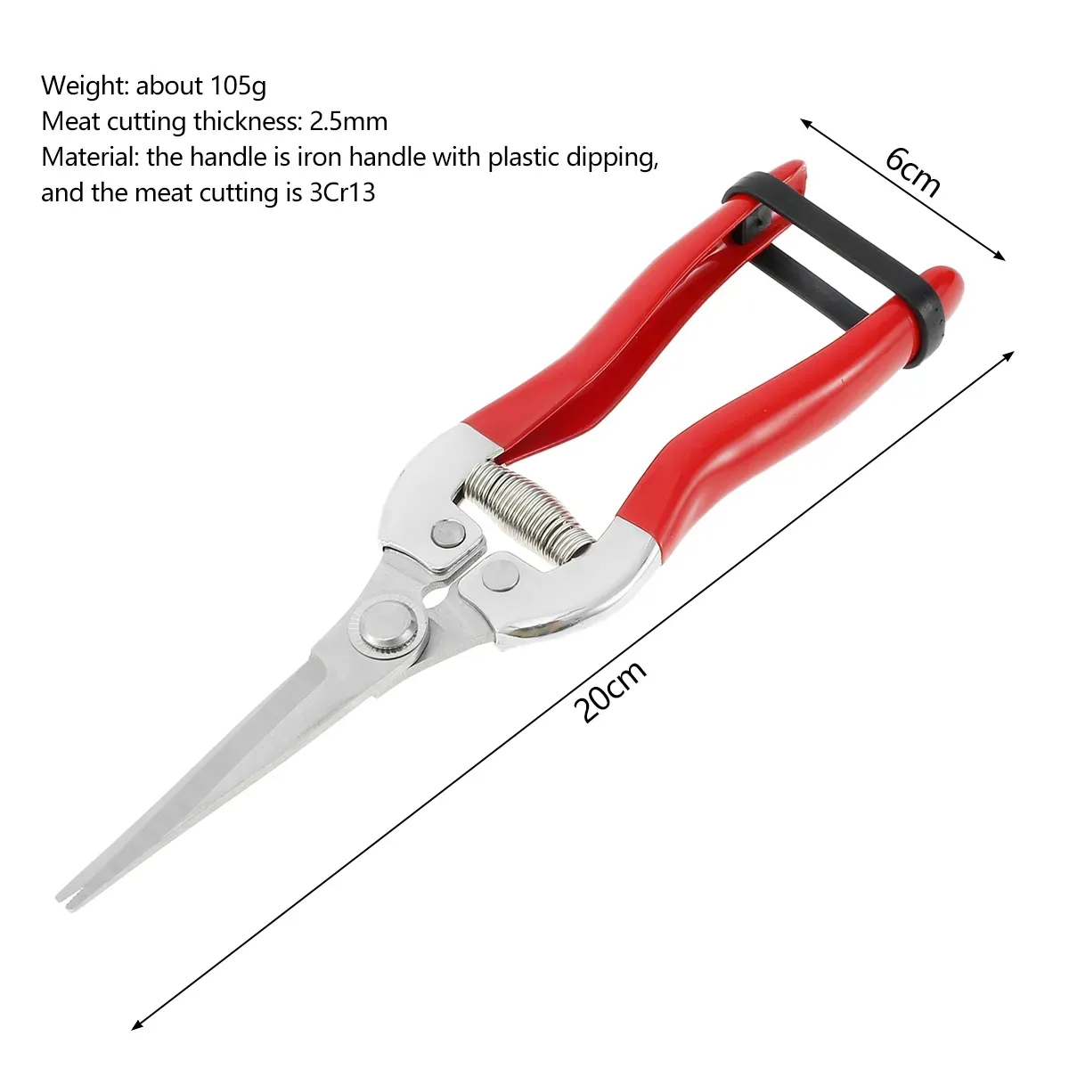 Shears Metal Gardening Scissor Pruning Cut Tool Hand Cutter Fruit Picking Weed Household Potted Garden Tools