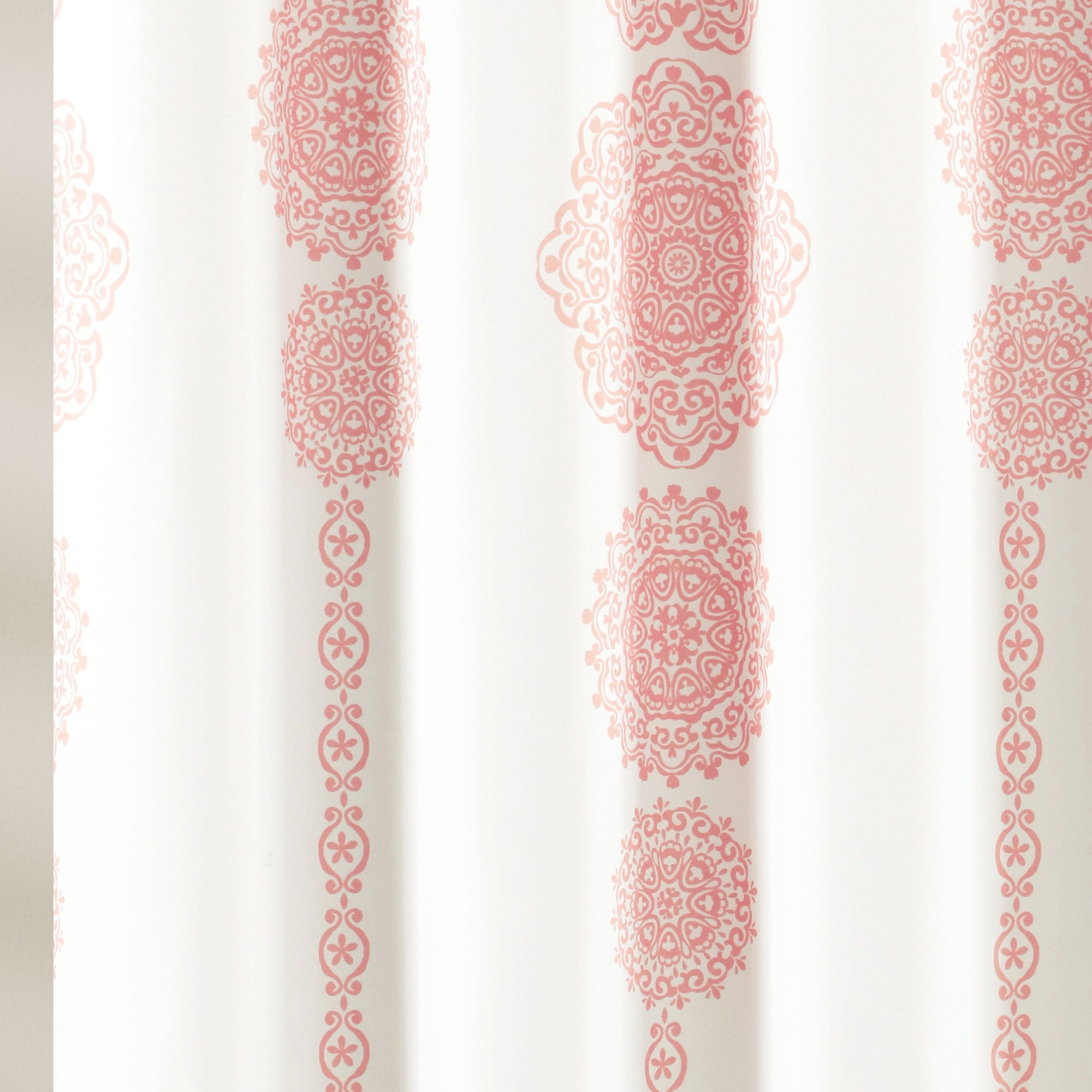 Stripe Medallion Shower Curtain