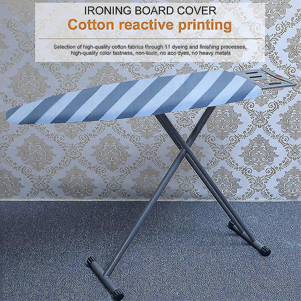 Scorch Resistance Ironing Board Cover And Pad Resists Scorching And Staining Ironing Board Cover With Elasticized Edges And Pad
