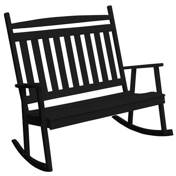 Pine Double Classic Porch Rocker