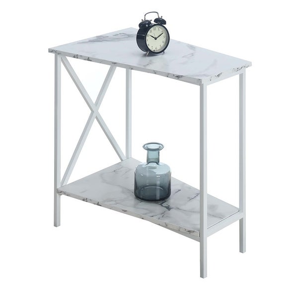 Carbon Loft Ehrlich Wedge End Table