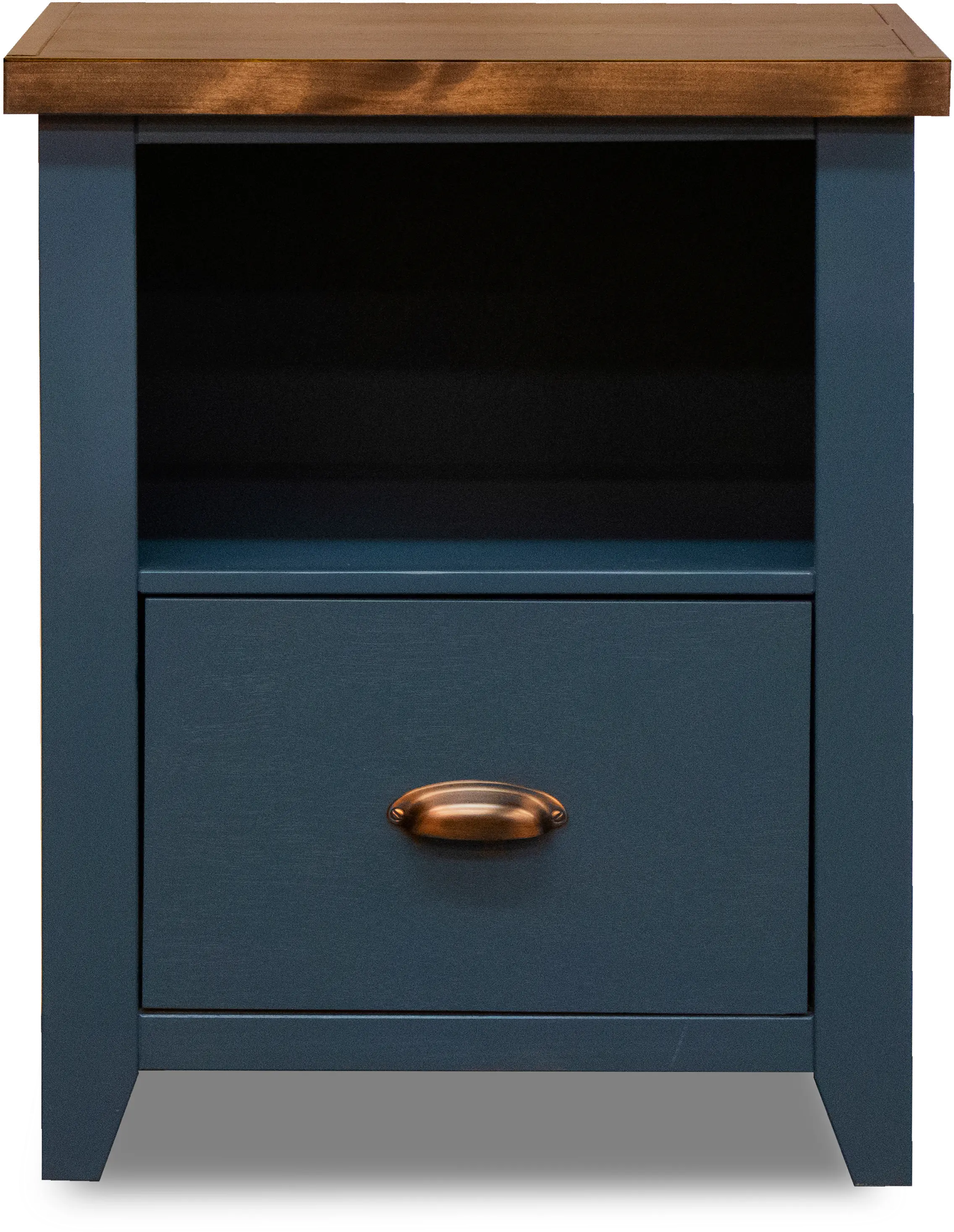 Nantucket Blue File Cabinet