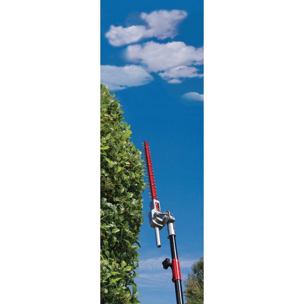 Troy-Bilt 22 in. 25 cc Gas 2-Stroke Articulating Hedge Trimmer with Attachment Capabilities TB25HT