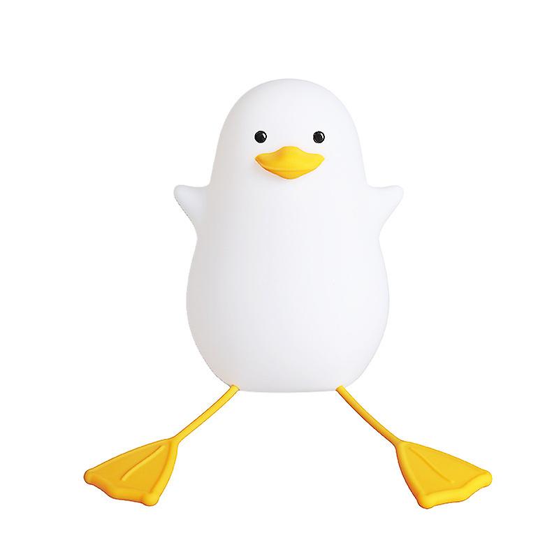 Cute Seagull Night Light， Baby Gift， Nursery Night Light， Kawaii Room Decor， Silicone Night Light For Kids And Toddlers.