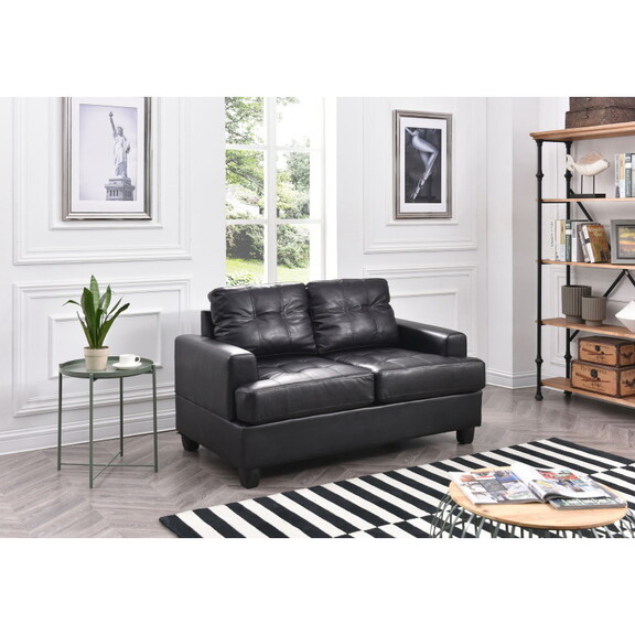 Glory Furniture Sandridge G583A L Loveseat  BLACK ...