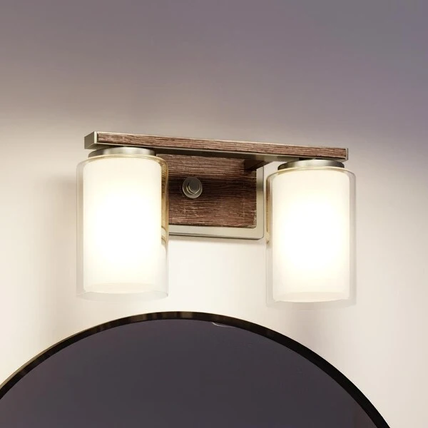 Luxury Contemporary Bath Vanity Light, 7.625