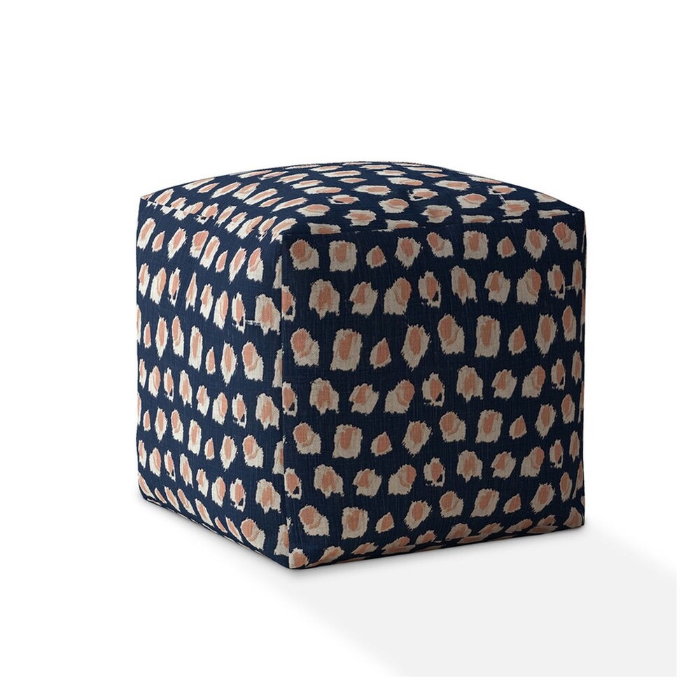 Joita Indoor Plabo Square Zipper Pouf Cover Only 17\